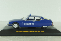 Citroen SM Gendarmerie 1973, blue, CLC097, IXO 1:43