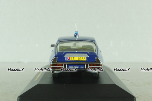 Citroen SM Gendarmerie 1973, blue, CLC097, IXO 1:43