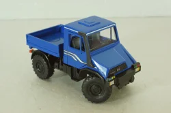 Mercedes Unimog U140, blue, фурнитура в комплекте, B66000162, (#371), NZG 1:43