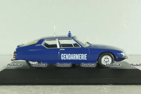 Citroen SM Gendarmerie 1973, blue, CLC097, IXO 1:43