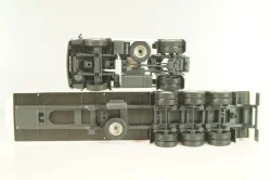 Man 19.502 truck with semi-trailer "Paconsa" 1991 white, Camiones y Autobuses #77, Altaya 1:43