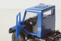 Mercedes Unimog U140, blue, фурнитура в комплекте, B66000162, (#371), NZG 1:43