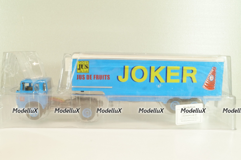 Berliet TR12 TRUCK SEMI-FRIGO JUS DE FRUITS JOKER, Altaya 1:43