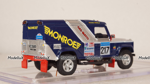 Land Rover Defender Paris-Dakar #217 1987, Конверсия 1:43