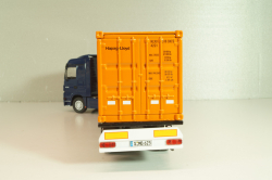 Mercedes-Benz Actros 1846 tractor with semi trailer container "Hapag-Lloyd" blue/orange, B66000810, NZG 1:50