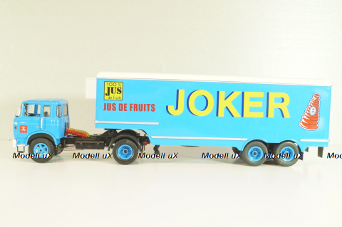Berliet TR12 TRUCK SEMI-FRIGO JUS DE FRUITS JOKER, Altaya 1:43