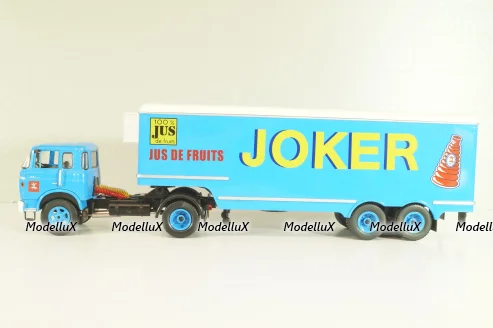 Berliet TR12 TRUCK SEMI-FRIGO JUS DE FRUITS JOKER, Altaya 1:43