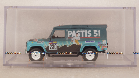 Land Rover 110 №230 Pastis 51 Paris-Dakar 1986, Конверсия 1:43