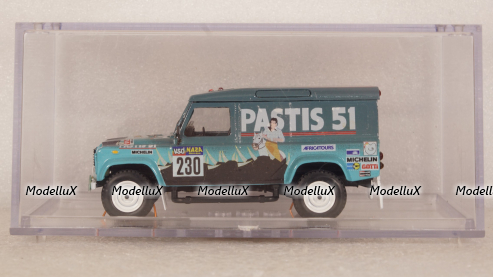 Land Rover 110 №230 Pastis 51 Paris-Dakar 1986, Конверсия 1:43
