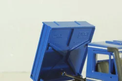 Mercedes Unimog U140, blue, фурнитура в комплекте, B66000162, (#371), NZG 1:43