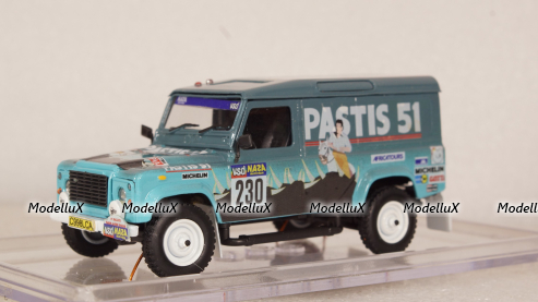 Land Rover 110 №230 Pastis 51 Paris-Dakar 1986, Конверсия 1:43