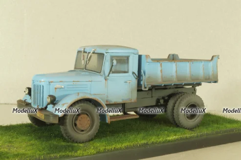 Маз-205 самосвал, со следами эксплуатации, Model43 1:43