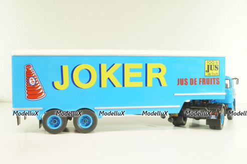Berliet TR12 TRUCK SEMI-FRIGO JUS DE FRUITS JOKER, Altaya 1:43