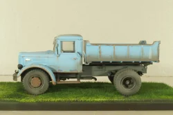 Маз-205 самосвал, со следами эксплуатации, Model43 1:43