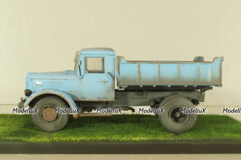 Маз-205 самосвал, со следами эксплуатации, Model43 1:43