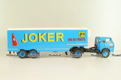 Berliet TR12 TRUCK SEMI-FRIGO JUS DE FRUITS JOKER, Altaya 1:43