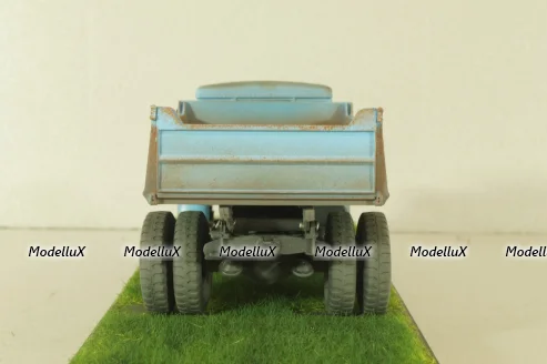 Маз-205 самосвал, со следами эксплуатации, Model43 1:43