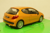 Peugeot 207 Orange, 22492W, Welly 1:24