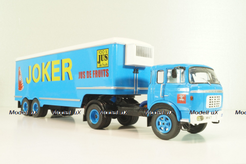 Berliet TR12 TRUCK SEMI-FRIGO JUS DE FRUITS JOKER, Altaya 1:43