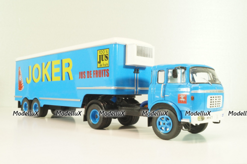 Berliet TR12 TRUCK SEMI-FRIGO JUS DE FRUITS JOKER, Altaya 1:43