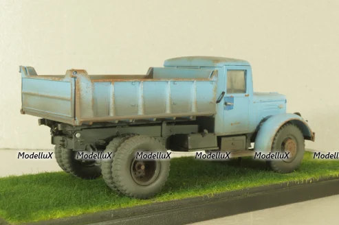 Маз-205 самосвал, со следами эксплуатации, Model43 1:43