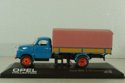 Opel Blitz 1,75t with canvans top 1952, blue, Altaya 1:43