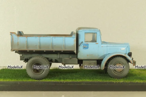 Маз-205 самосвал, со следами эксплуатации, Model43 1:43