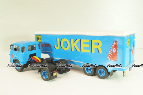 Berliet TR12 TRUCK SEMI-FRIGO JUS DE FRUITS JOKER, Altaya 1:43