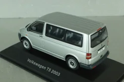 Volkswagen T5 TDI Transporter 2003, silver, Volkswagen Offizielle Modell-Sammlung, Altaya #65 1:43