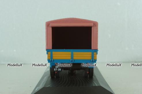 Opel Blitz 1,75t with canvans top 1952, blue, Altaya 1:43