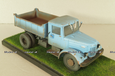 Маз-205 самосвал, со следами эксплуатации, Improved models 1:43