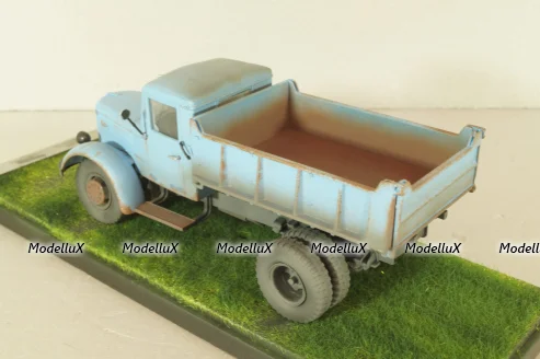 Маз-205 самосвал, со следами эксплуатации, Model43 1:43