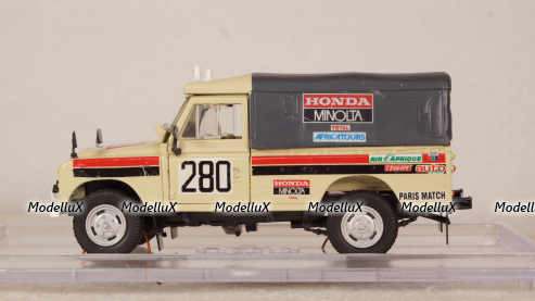 Land Rover Defender #280  Rallye Paris-Dakar 1981, Конверсия 1:43
