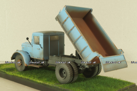 Маз-205 самосвал, со следами эксплуатации, Improved models 1:43
