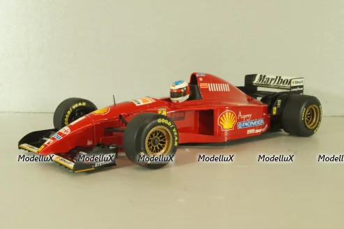 Ferrari 412T2 Michael Schumacher 1996, 015784, Minichamps 1:18