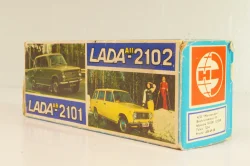 Ваз-2101 А9, желтый, июнь 1978г., Тантал/Радон 1:43