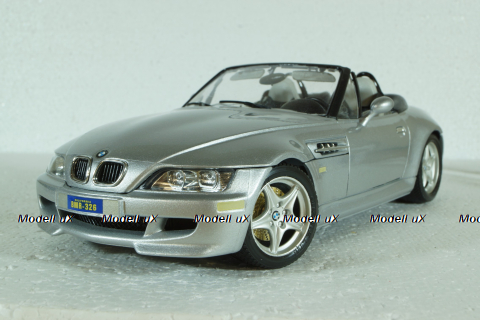 BMW Z3 M Roadster, silver, Bburago 1:18