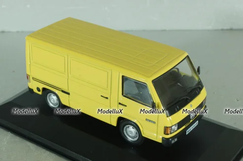 Mercedes-Benz MB 100 D, 1988, yellow, MBOMS079, Altaya, Mercedes-Benz Offizielle Modell Sammlung #79 1:43 