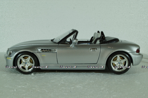 BMW Z3 M Roadster, silver, Bburago 1:18