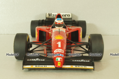 Ferrari 412T2 Michael Schumacher 1996, 015784, Minichamps 1:18