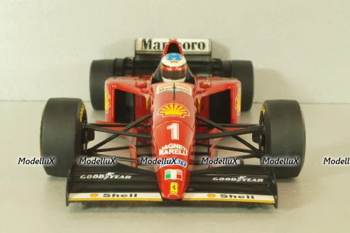 Ferrari 412T2 Michael Schumacher 1996, 015784, Minichamps 1:18
