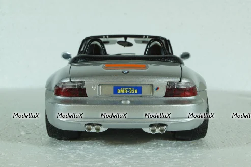 BMW Z3 M Roadster, silver, Bburago 1:18