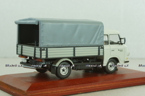 Barkas B1000 Pick-up 1974, grey, Atlas, DDR-Auto Kollektion #26  1:43