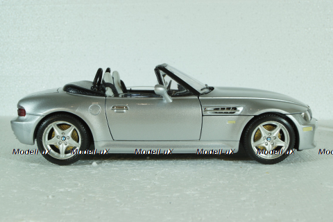 BMW Z3 M Roadster, silver, Bburago 1:18