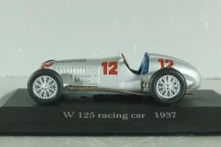 Mercedes-Benz W125 750-kg #12, R. Caracciola, F1 racing car 1937, silver, MBOMS041, Altaya, Mercedes-Benz Offizielle Modell Sammlung #41, 1:43