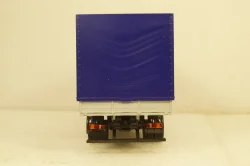 МАЗ-5340 бортовой с тентом, белый/синий, 101180, АвтоИстория 1:43