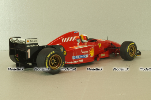 Ferrari 412T2 Michael Schumacher 1996, 015784, Minichamps 1:18
