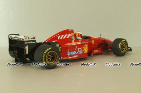 Ferrari 412T2 Michael Schumacher 1996, 015784, Minichamps 1:18