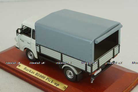 Barkas B1000 Pick-up 1974, grey, Atlas, DDR-Auto Kollektion #26  1:43