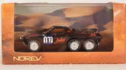 Proto Jules II 6x4 Paris-Dakar 1984 №197 T.Montcorge-J.P.Nicolle, Norev 1:43